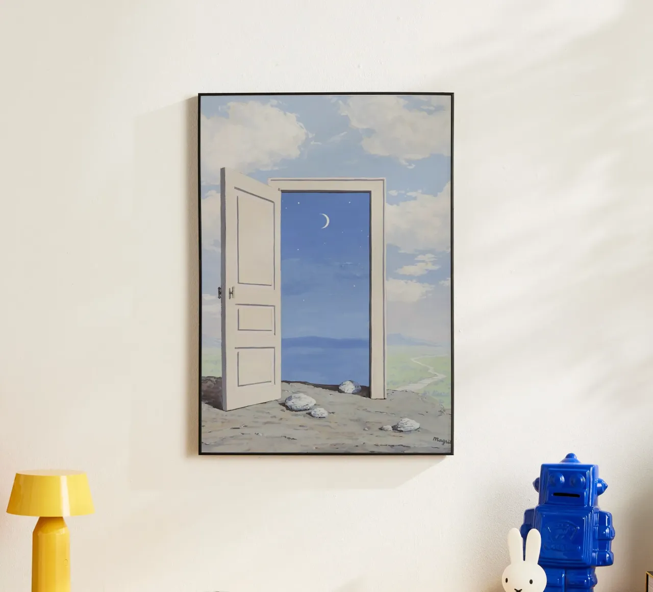 La Victoire Rene Magritte alu-dibond by Attaboy Dsgn