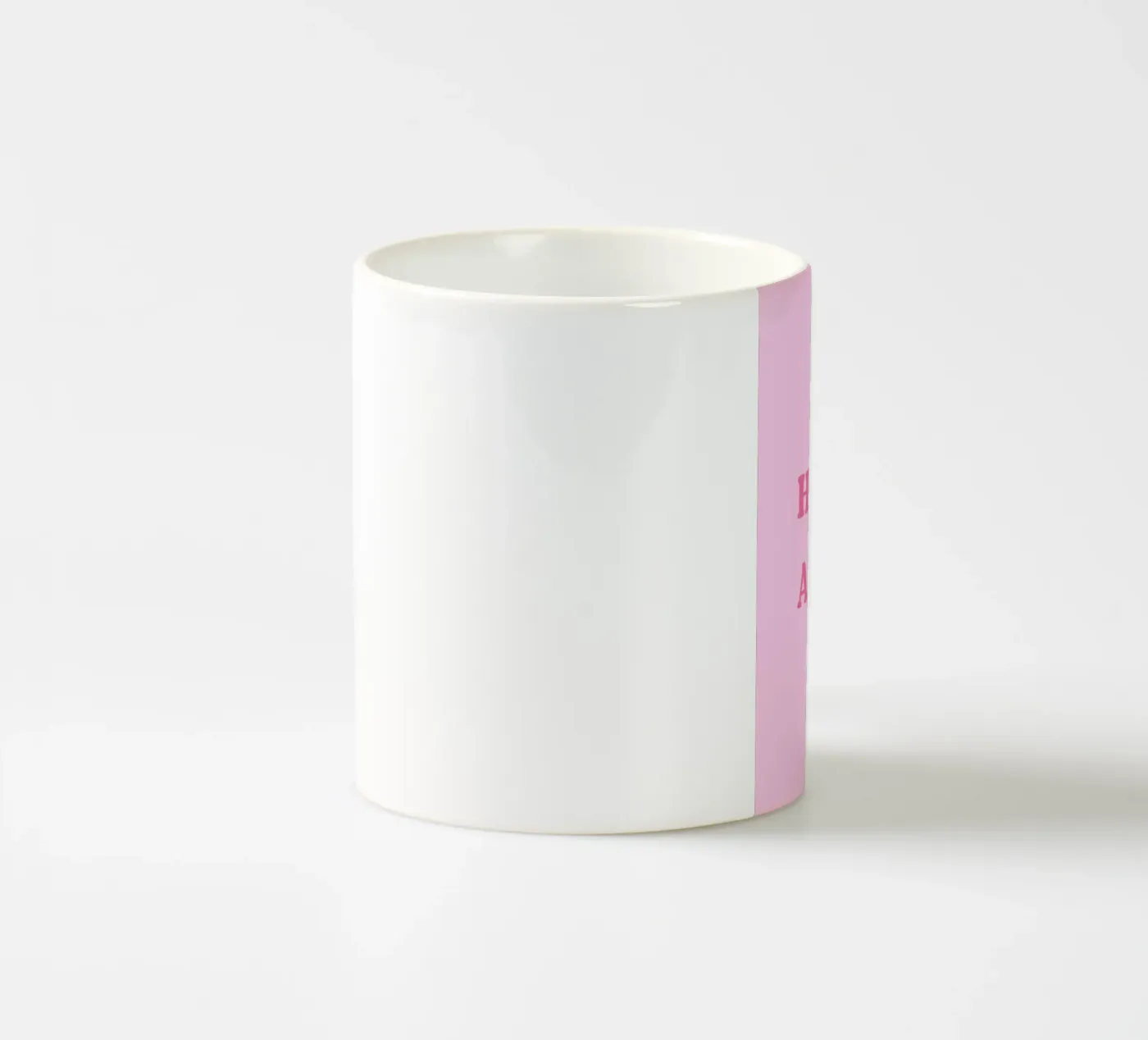 HELLO AGAIN ceramic mug by SMRT STUDIO