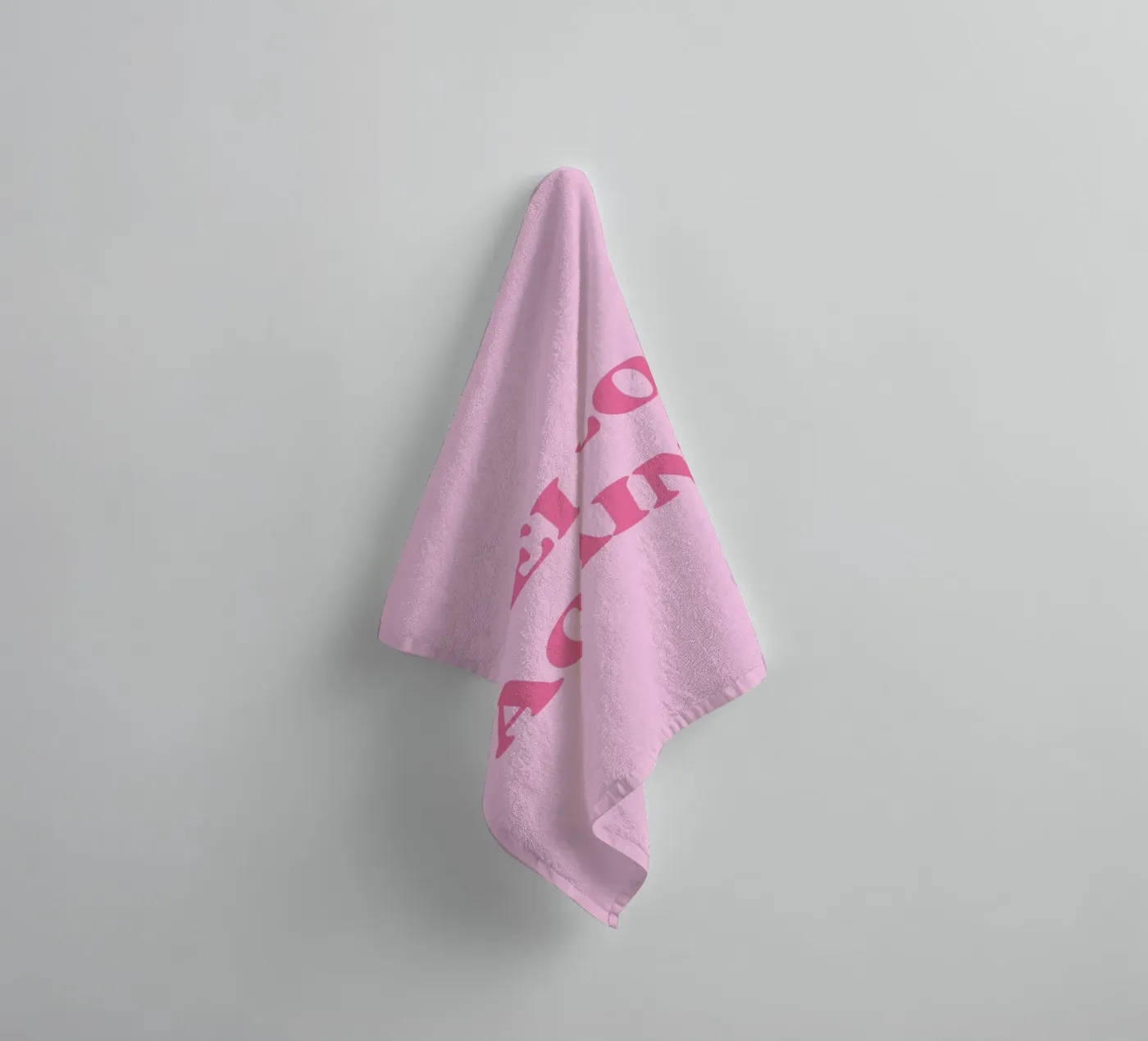HELLO AGAIN towel by SMRT STUDIO
