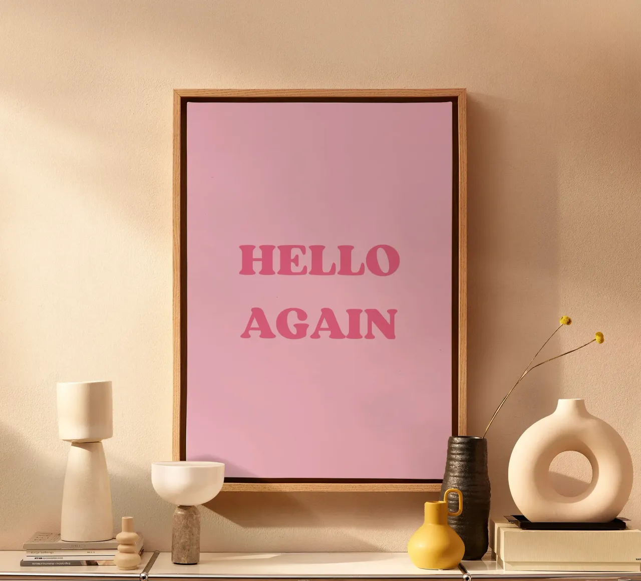 HELLO AGAIN tela da Einfach Uebel