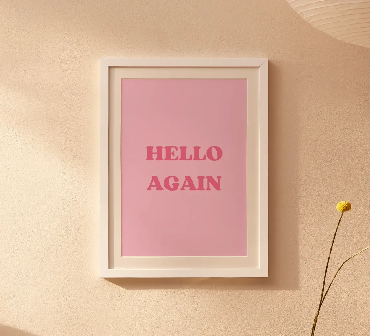 HELLO AGAIN carta hahnemühle da Einfach Uebel