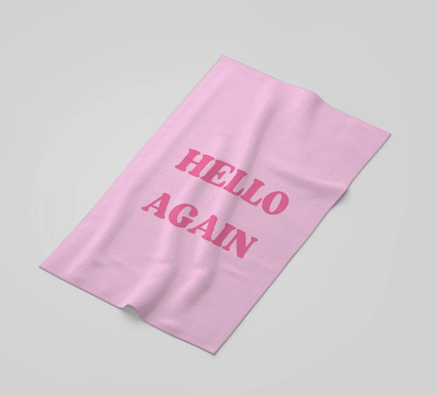 HELLO AGAIN telo mare da SMRT STUDIO