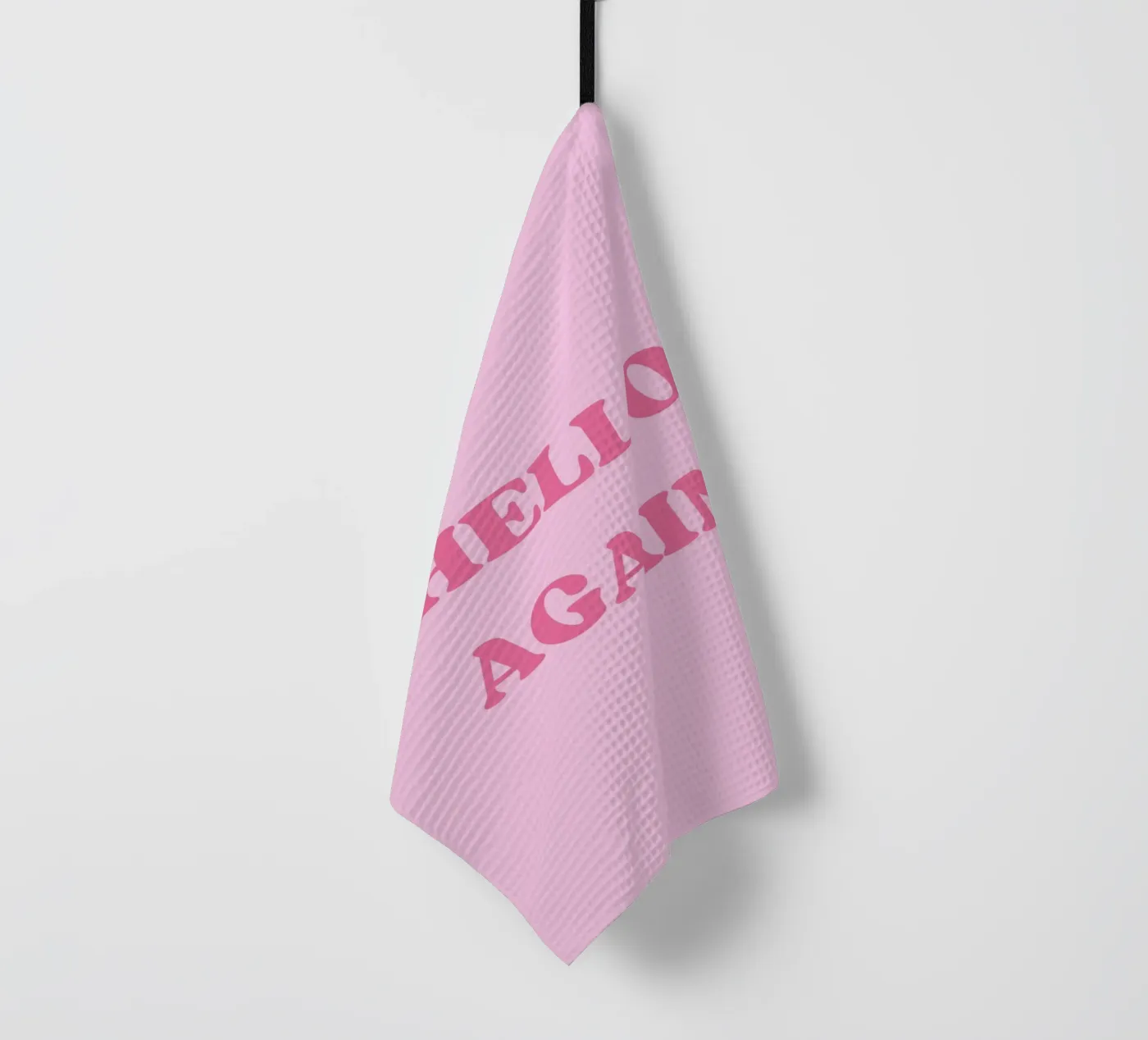 HELLO AGAIN canovaccio da cucina da SMRT STUDIO