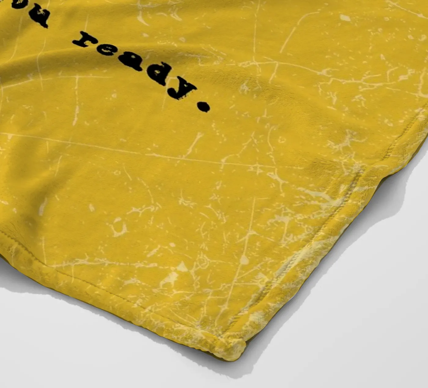 JUST DO IT fleece blanket by SMRT STUDIO