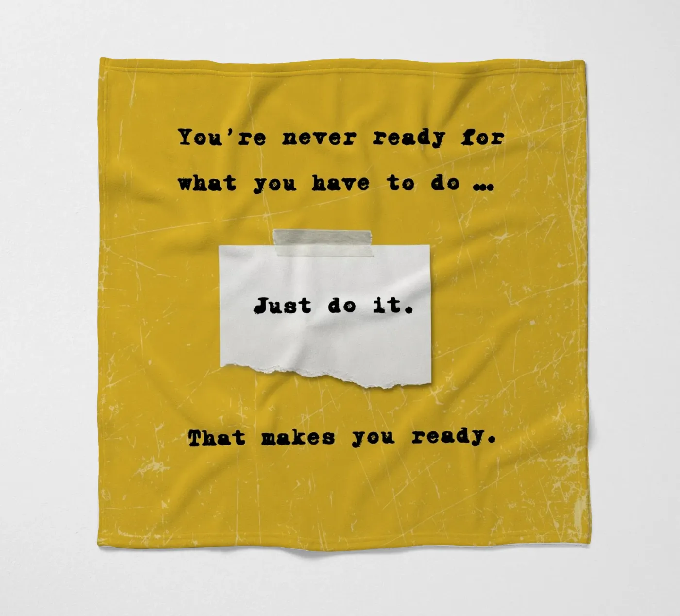 JUST DO IT Fleecedecke von Daily Motivation