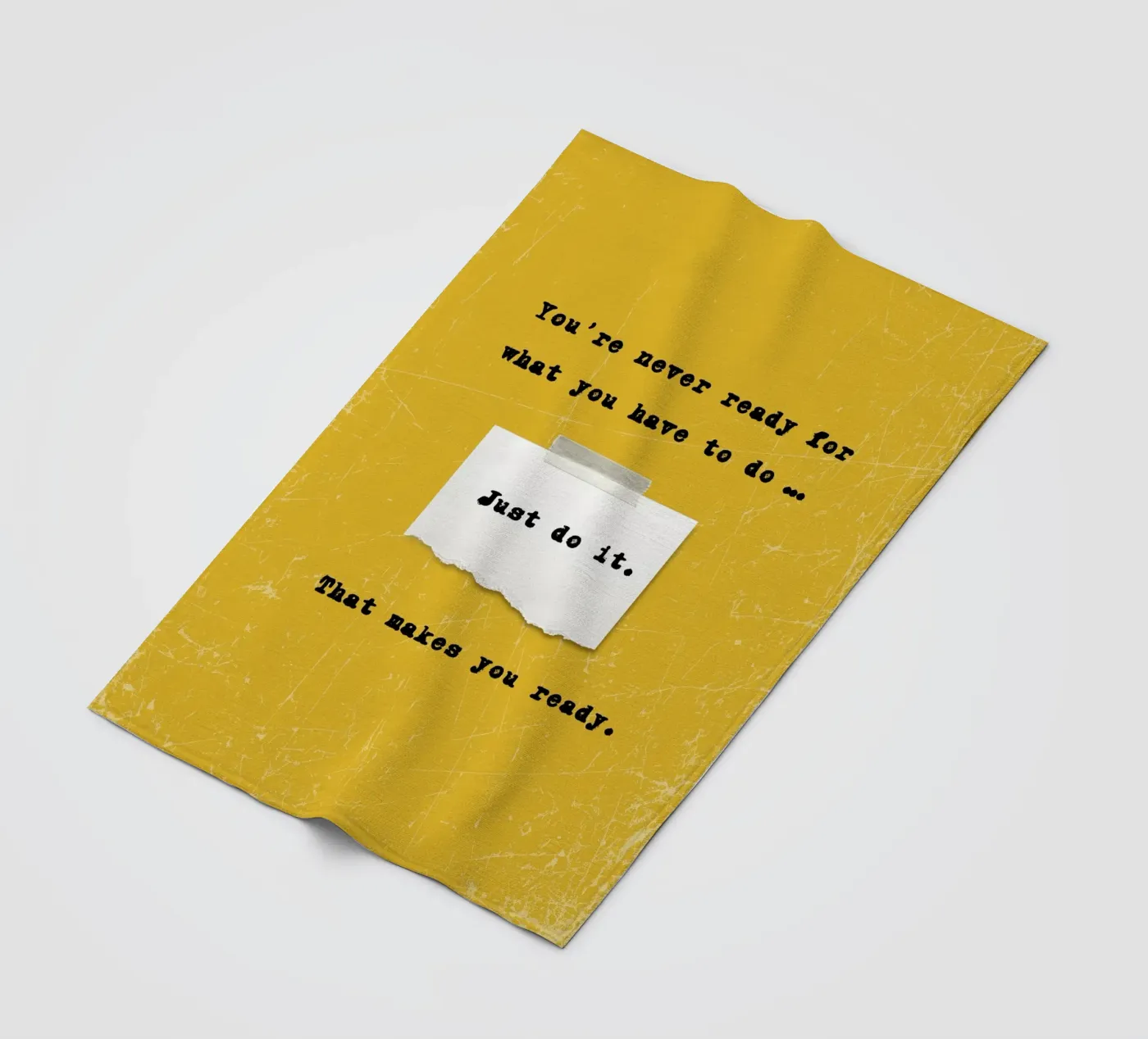 JUST DO IT Fleecedecke von Daily Motivation
