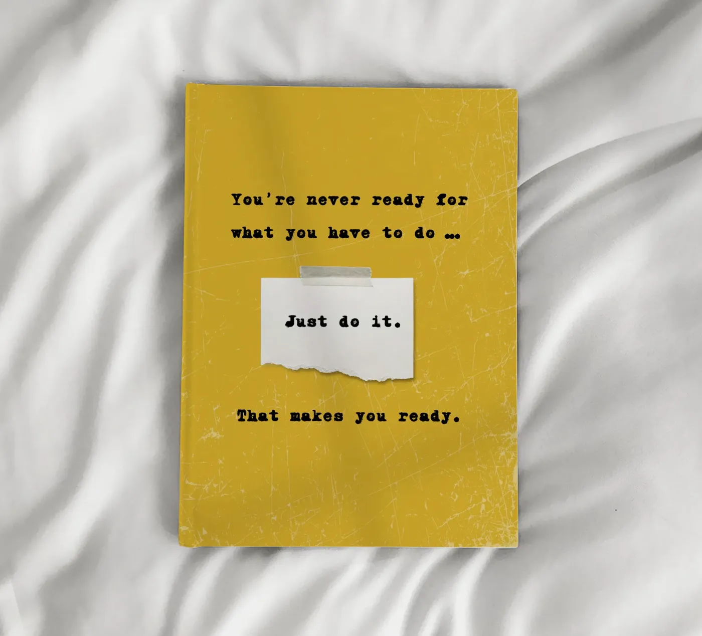 JUST DO IT carnet de SMRT STUDIO
