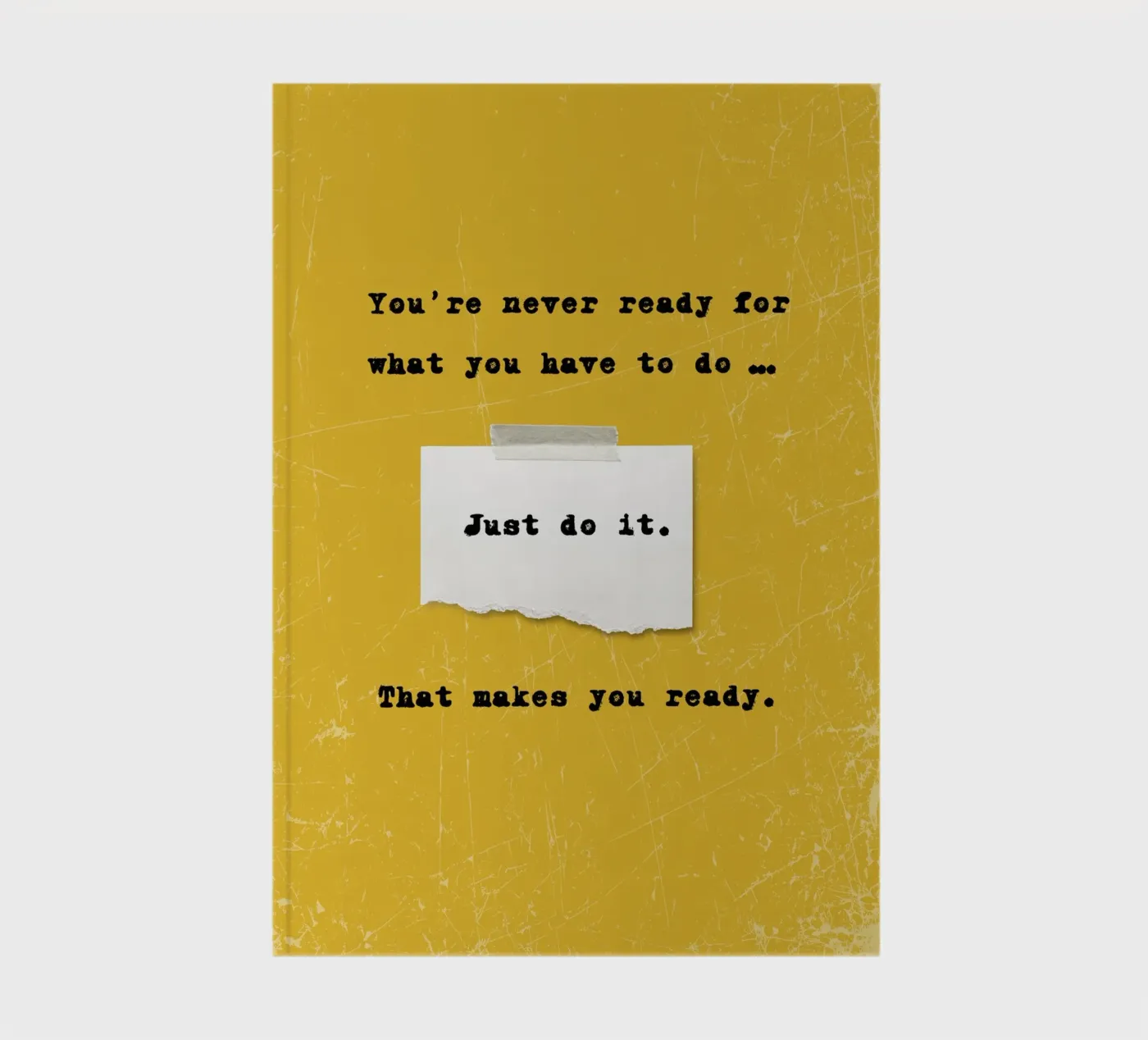 JUST DO IT carnet de SMRT STUDIO