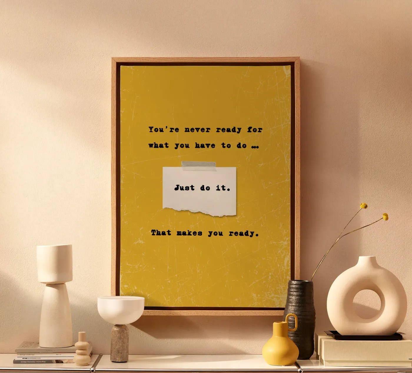 JUST DO IT tela da Daily Motivation