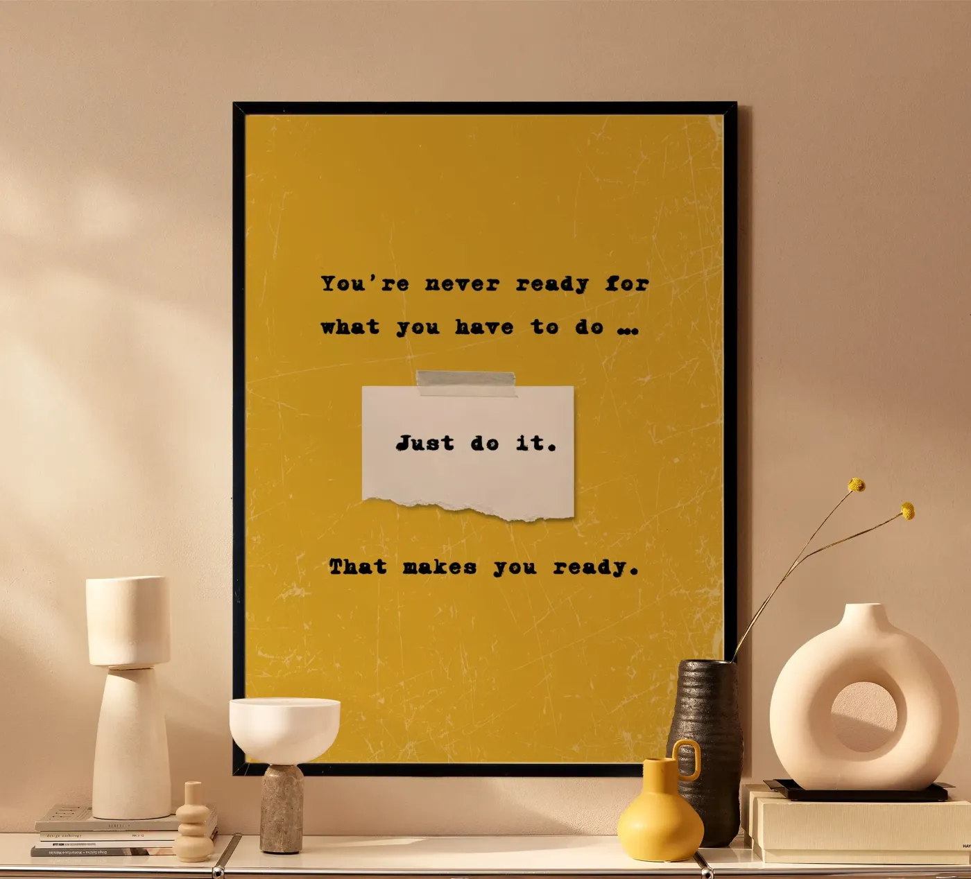 JUST DO IT poster van SMRT STUDIO