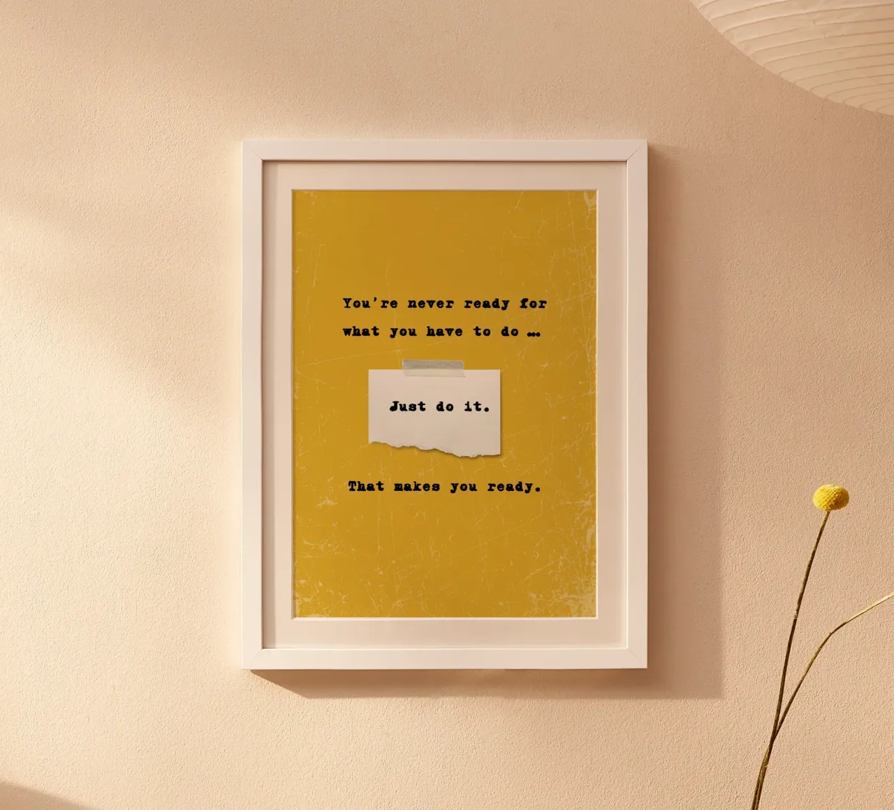 JUST DO IT poster da Einfach Uebel