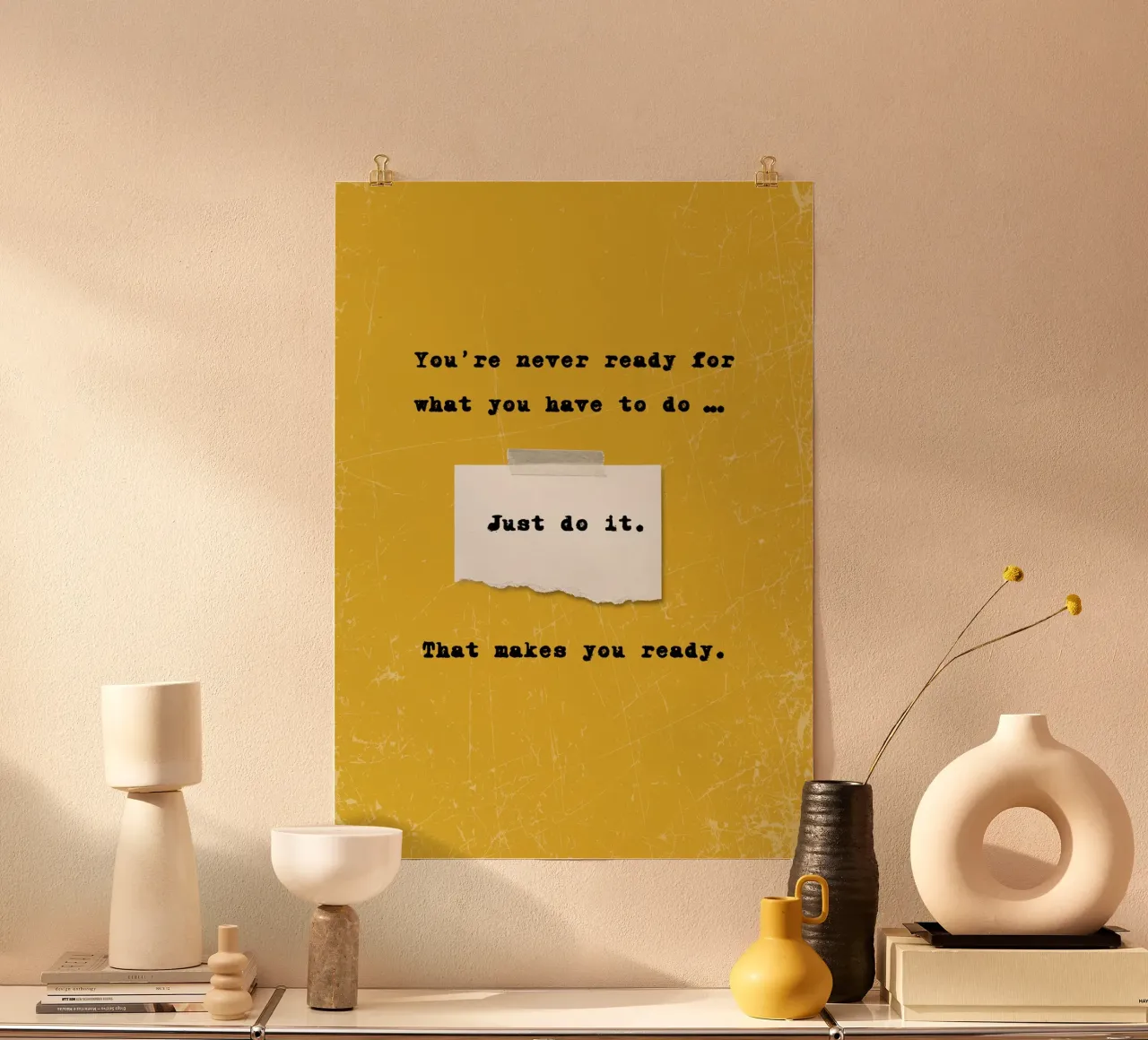 JUST DO IT poster da Einfach Uebel