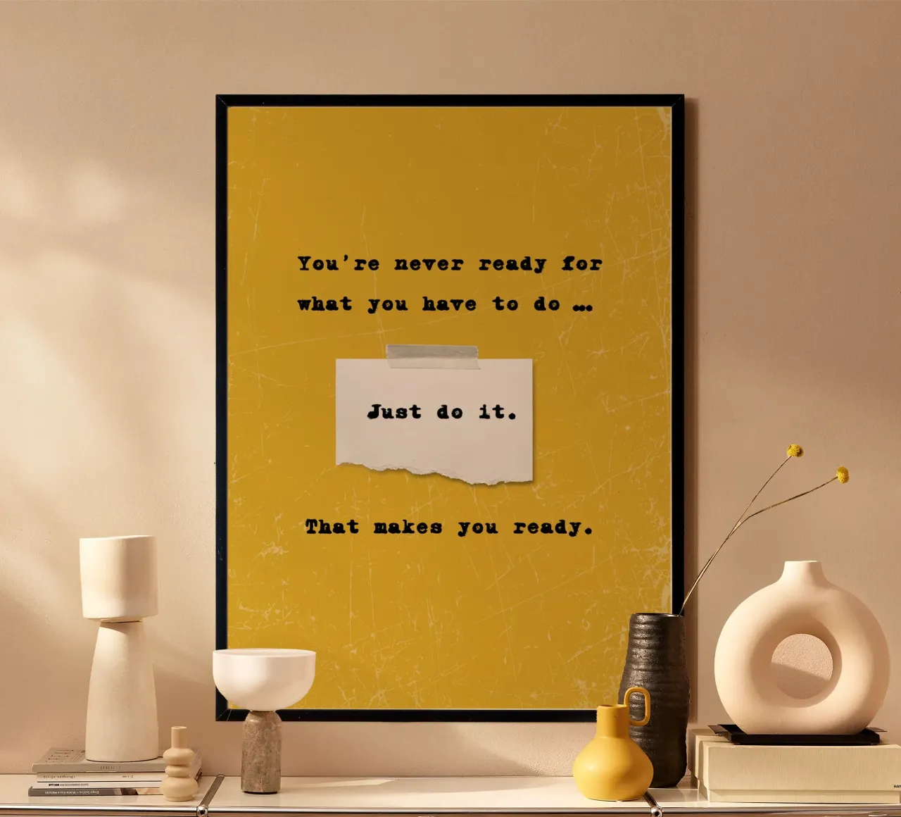 JUST DO IT poster da Einfach Uebel