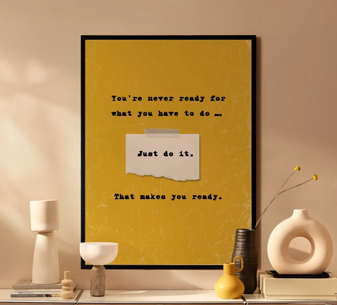 JUST DO IT poster da SMRT STUDIO