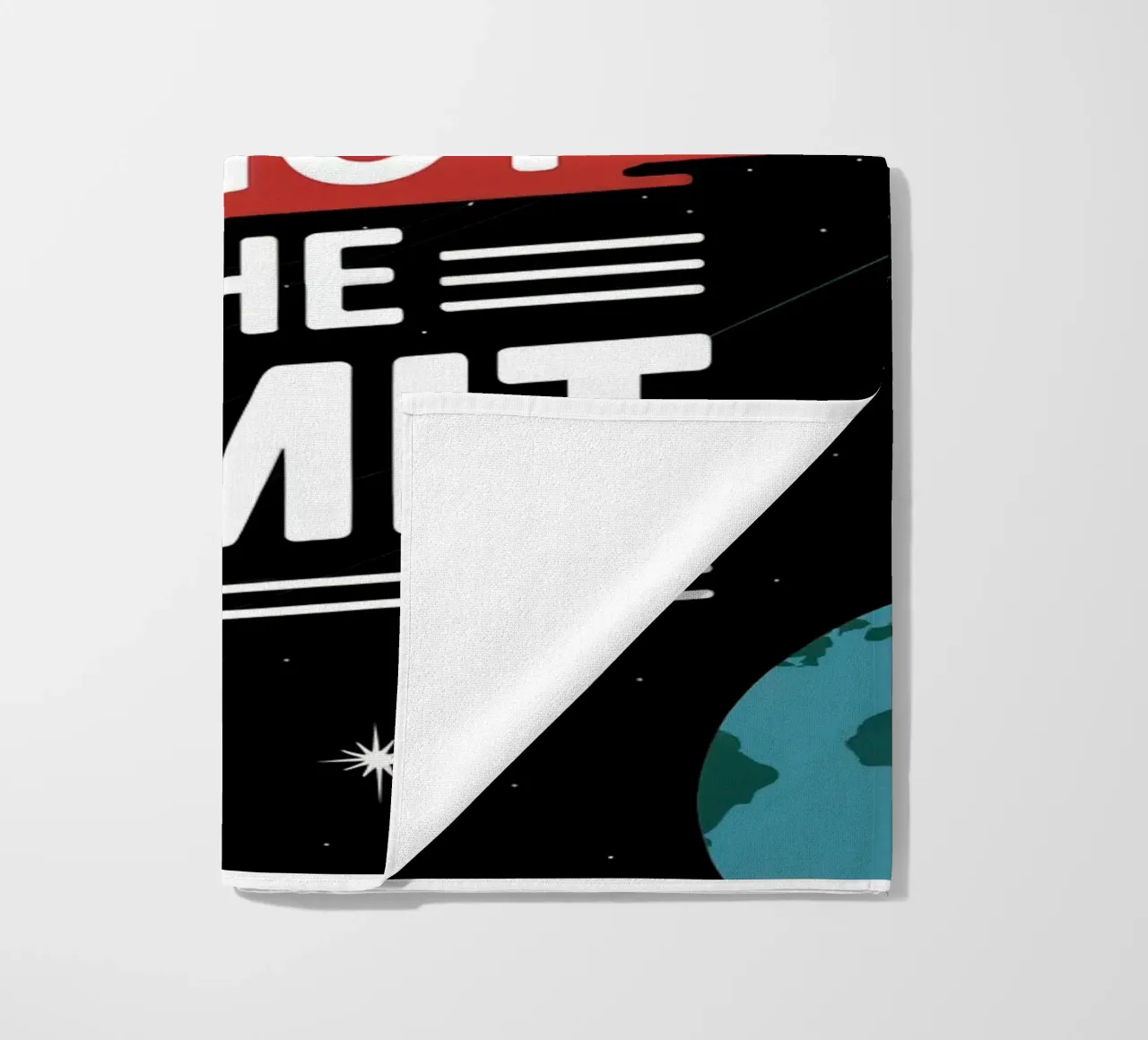 The sky is not the limit, Motivatie strandhanddoek van RB-Quotes
