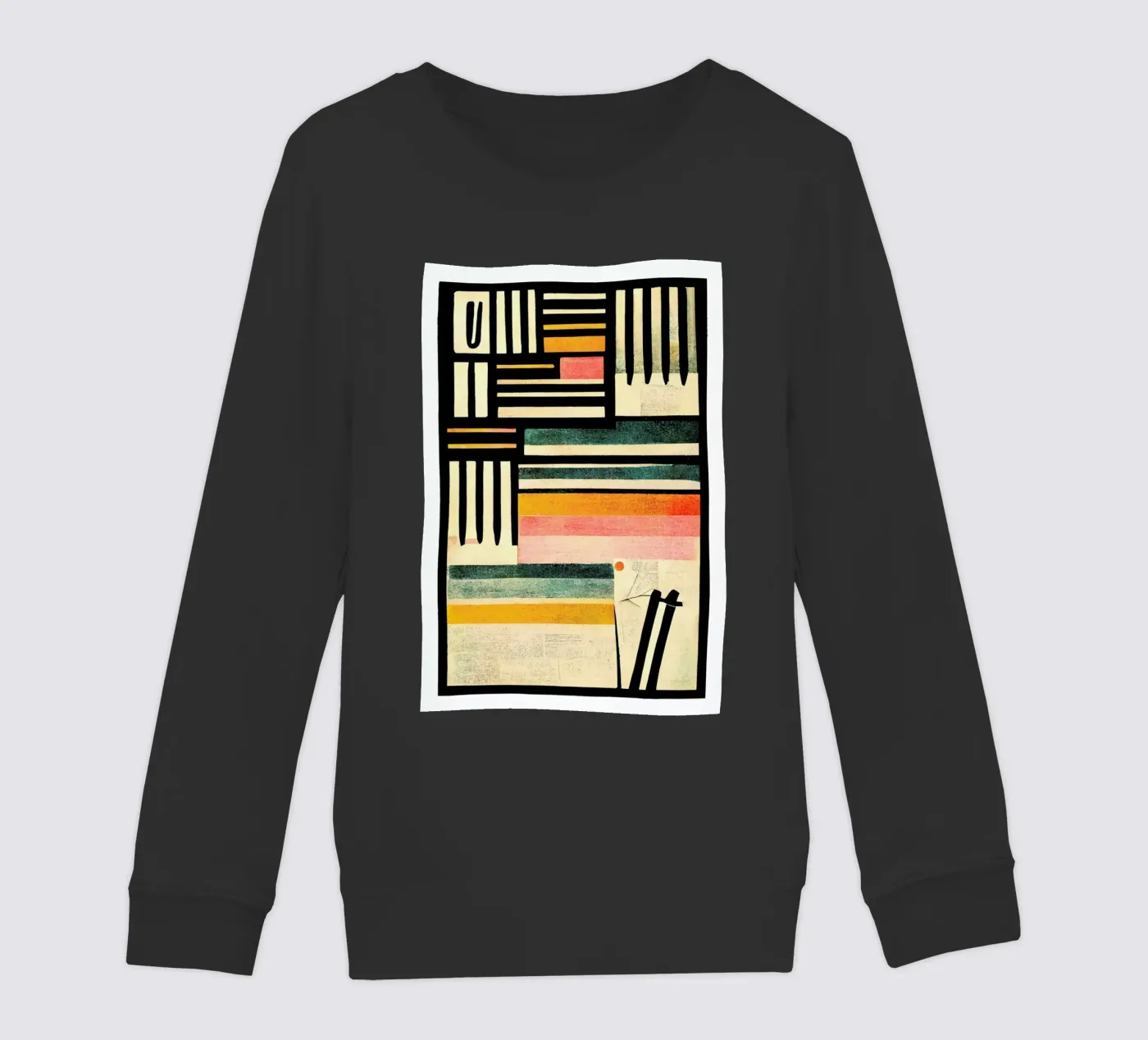 Crossed Lines kids sweatshirt by treechild