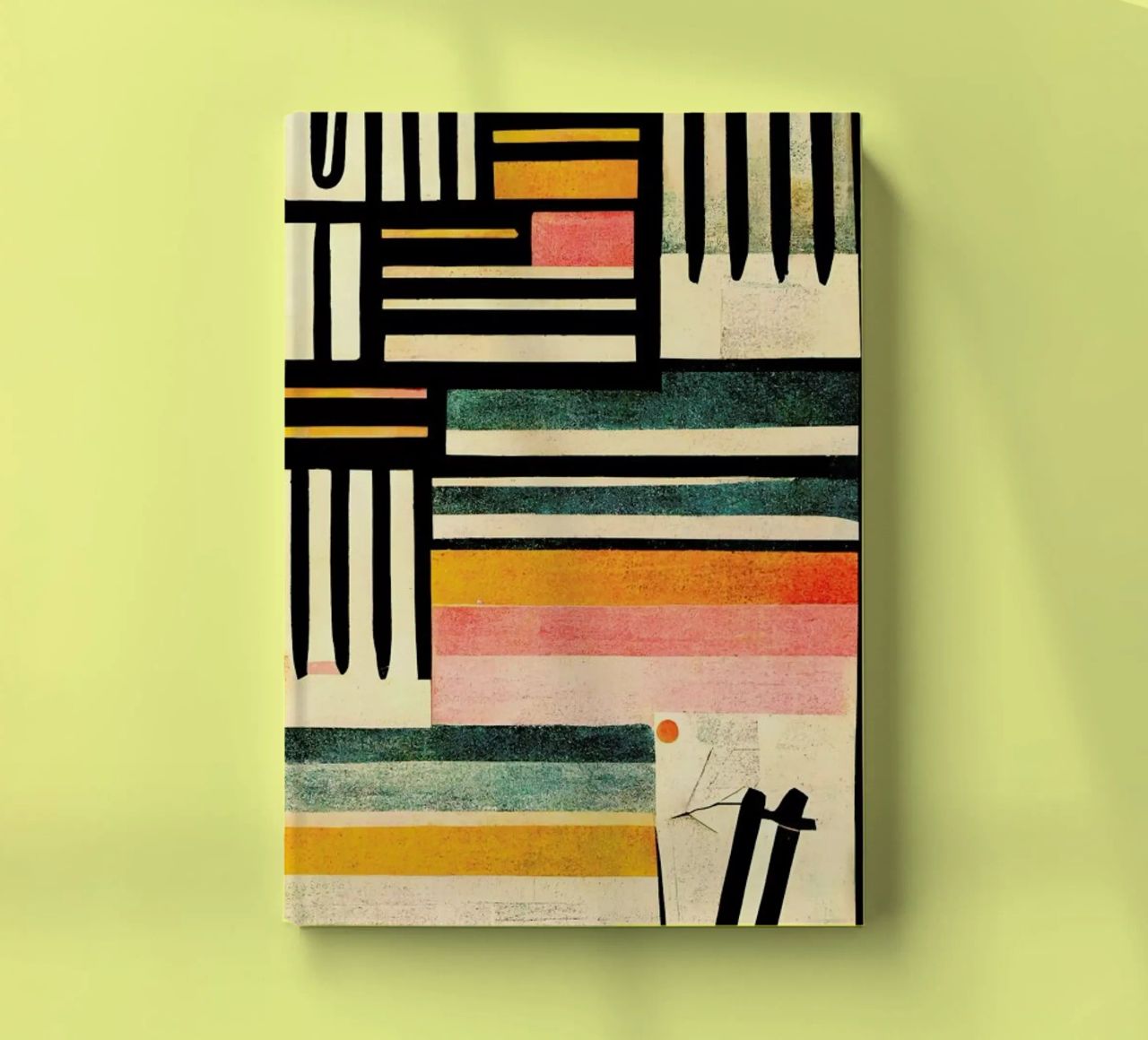 Crossed Lines notebook by treechild