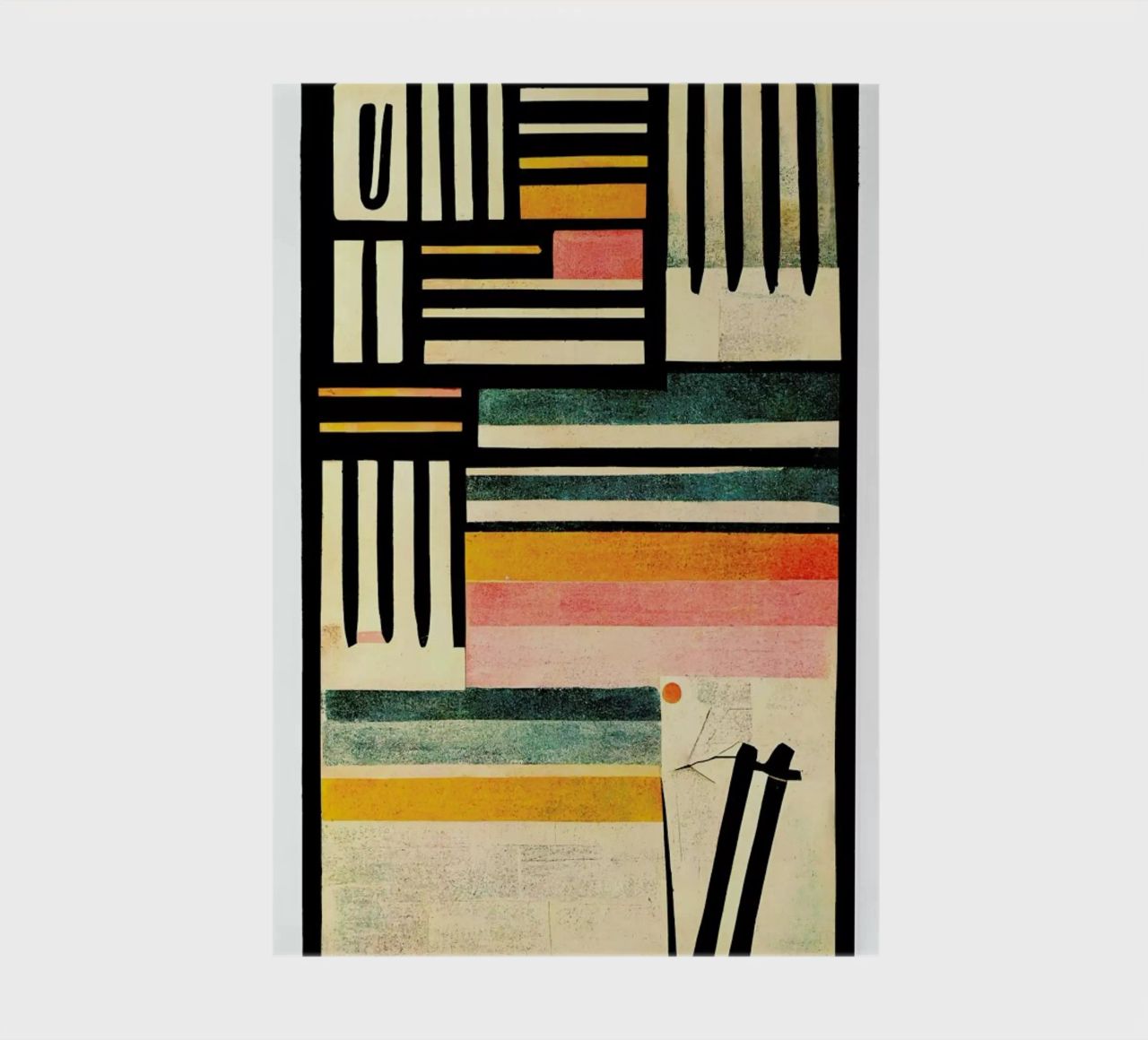 Crossed Lines notebook by treechild