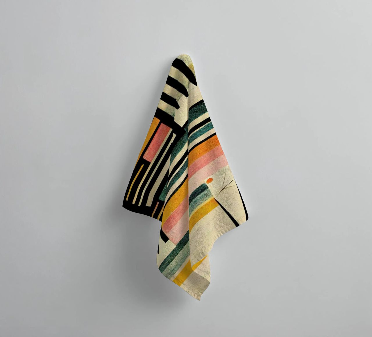 Crossed Lines badhanddoek van treechild