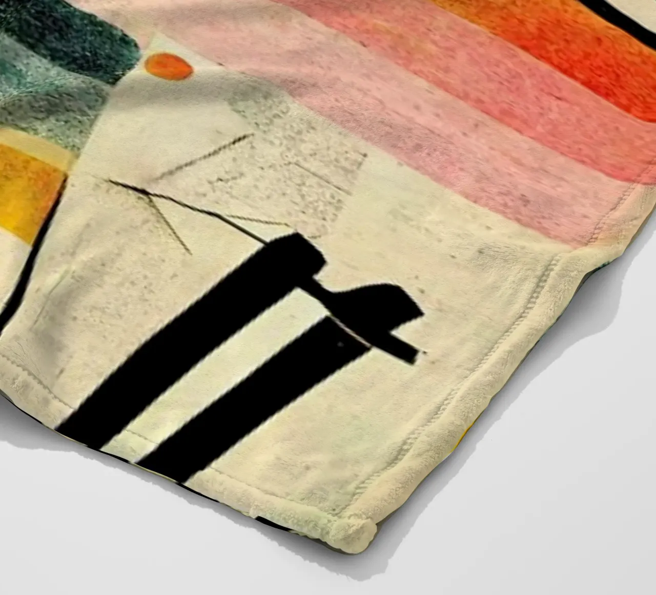 Crossed Lines coperta in pile da treechild