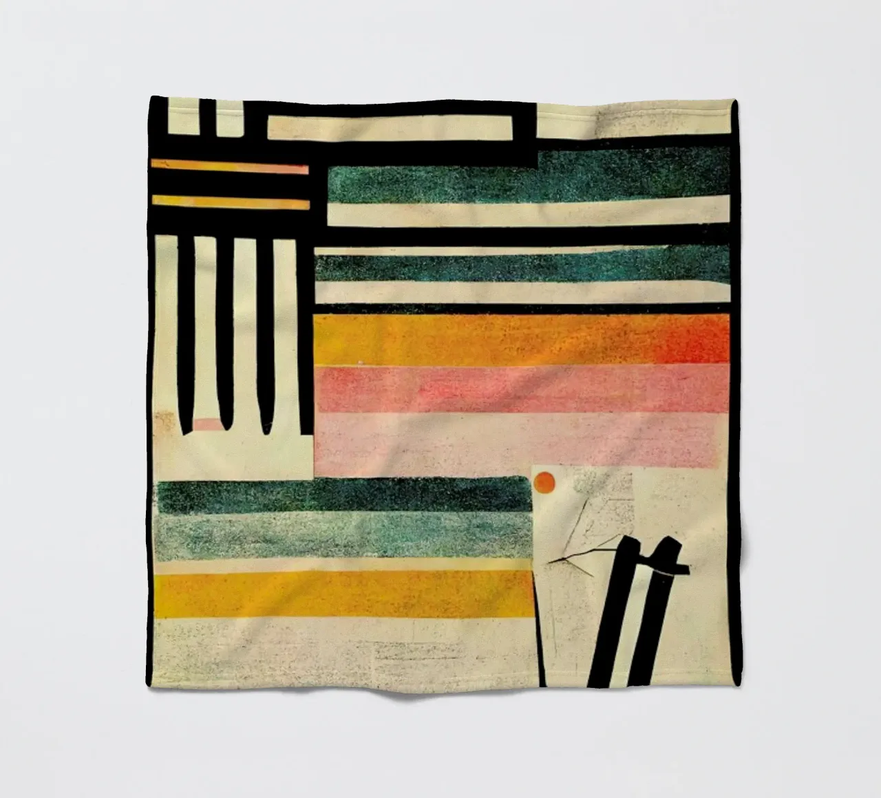 Crossed Lines coperta in pile da treechild