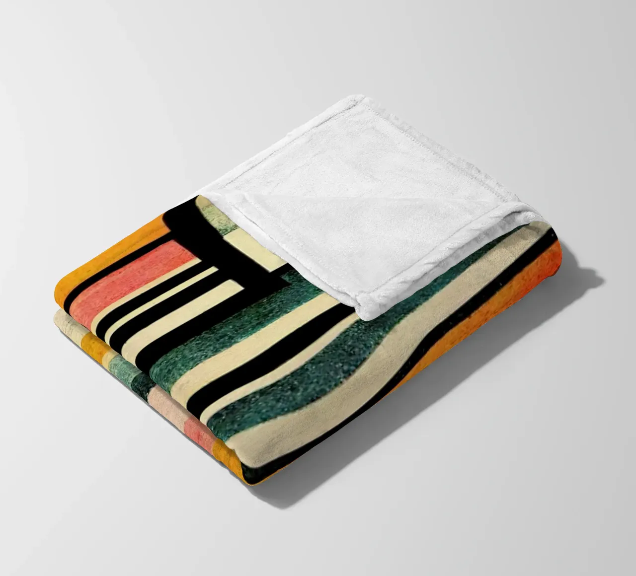 Crossed Lines coperta in pile da treechild