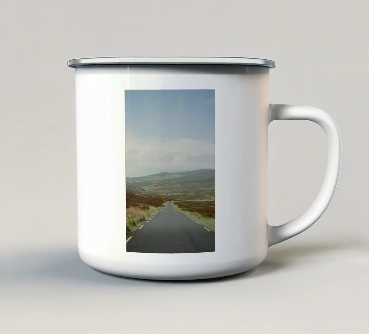 Wicklow Mountains, Fotografie emaille mok van smallstage.photography