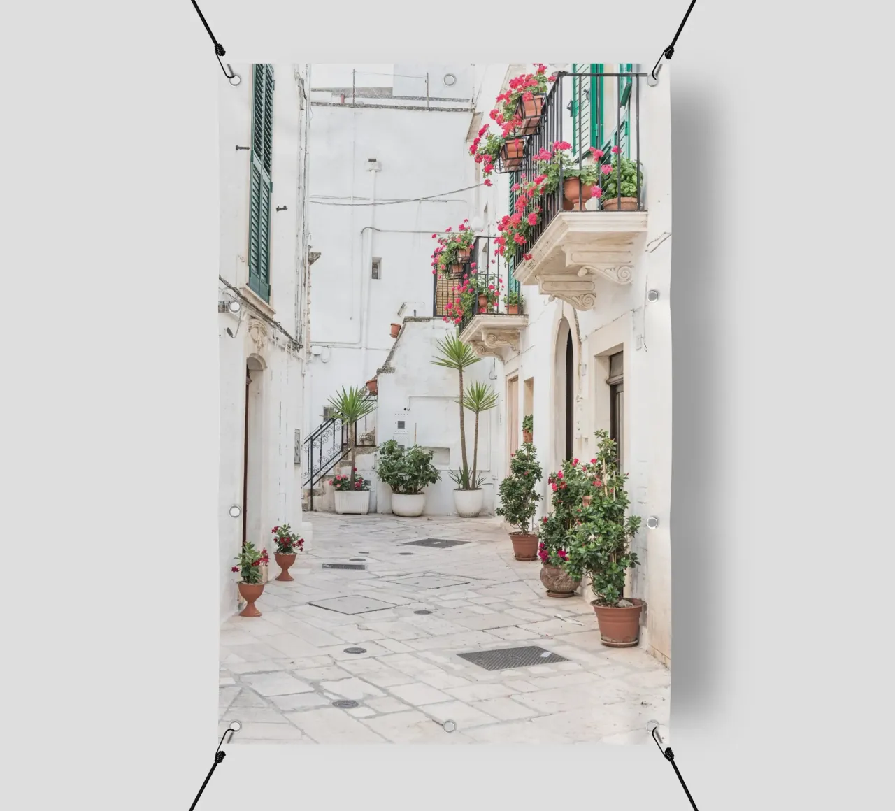 White village in Apulia, Italy pvc cover by photolovers