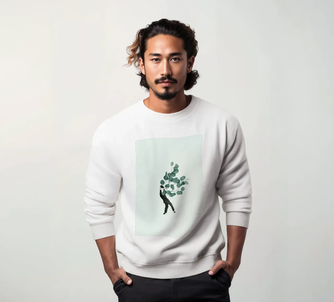 The Extravert felpa da Maarten Léon