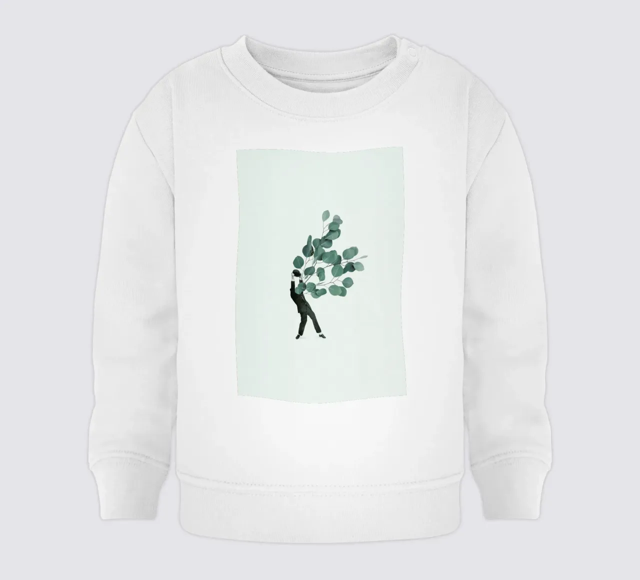 The Extravert baby sweatshirt by Maarten Léon