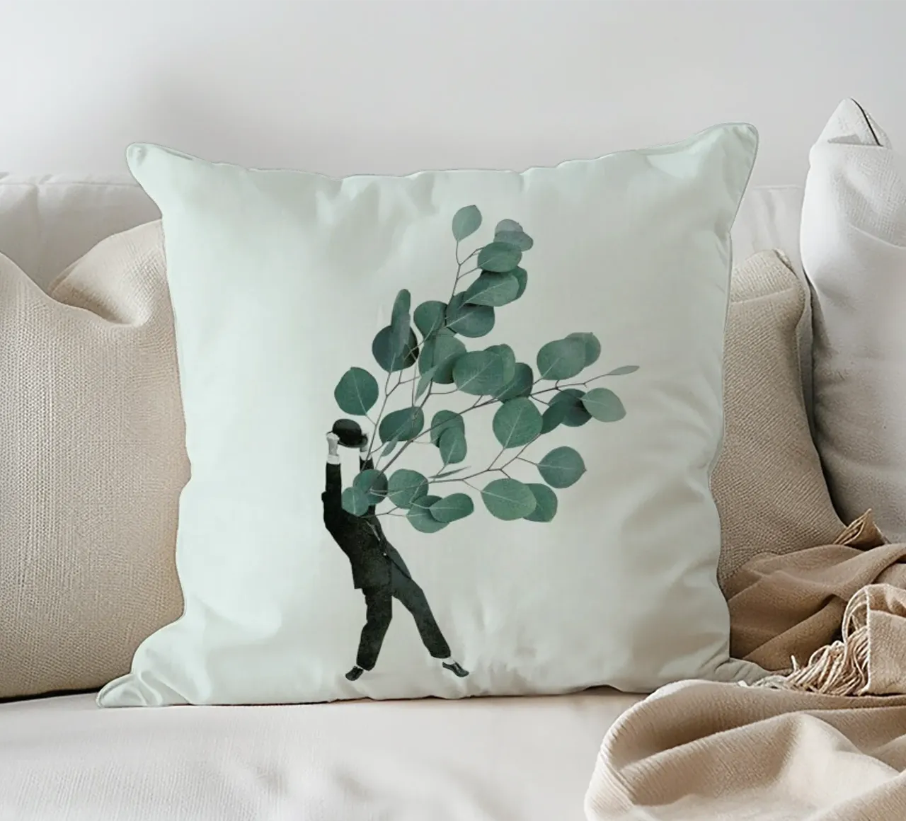 The Extravert cuscino da Maarten Léon