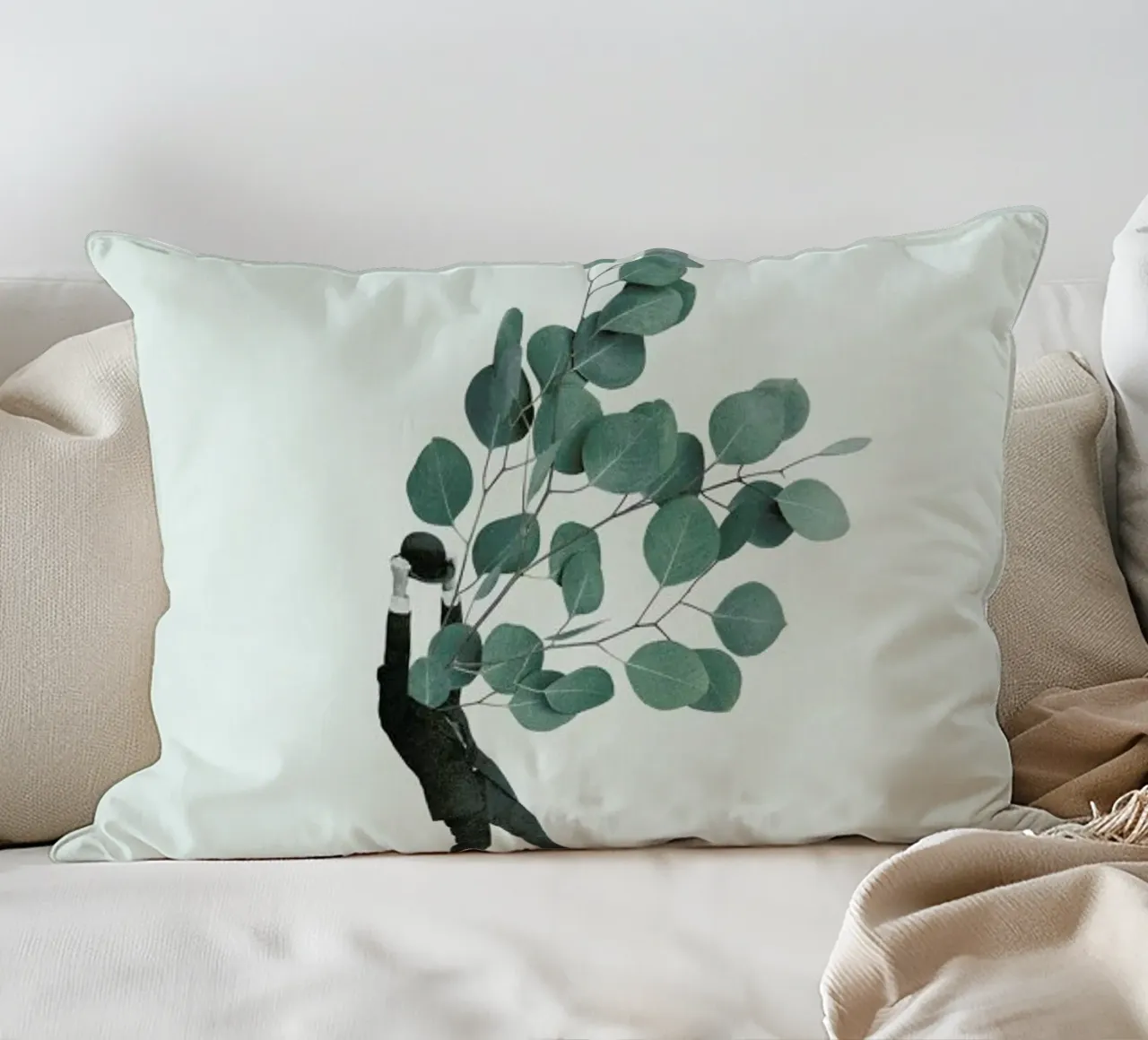 The Extravert cuscino da Maarten Léon