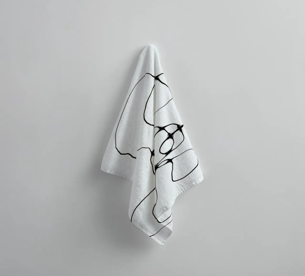 Washed Lines asciugamano da bagno da treechild