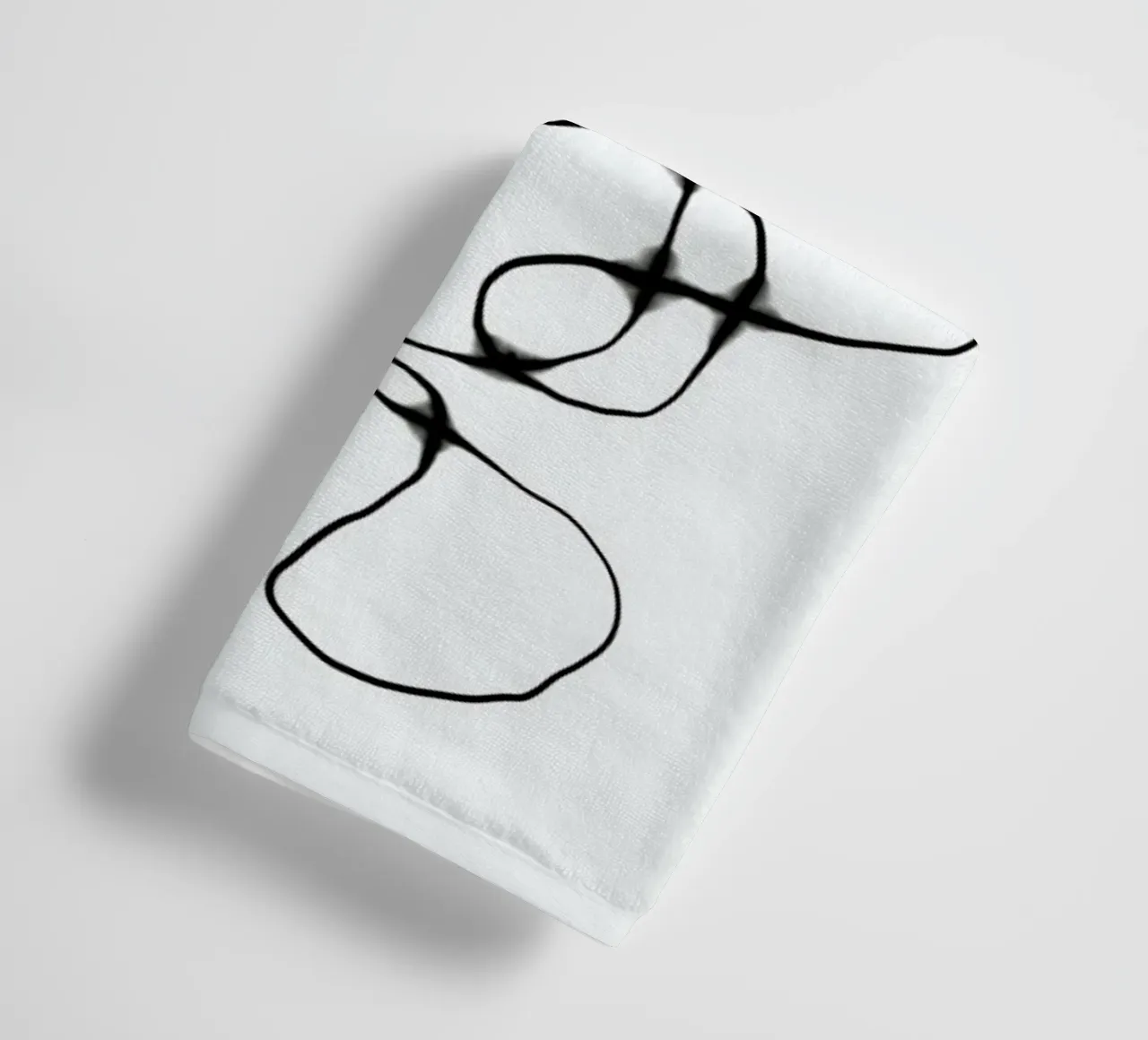 Washed Lines asciugamano da bagno da treechild