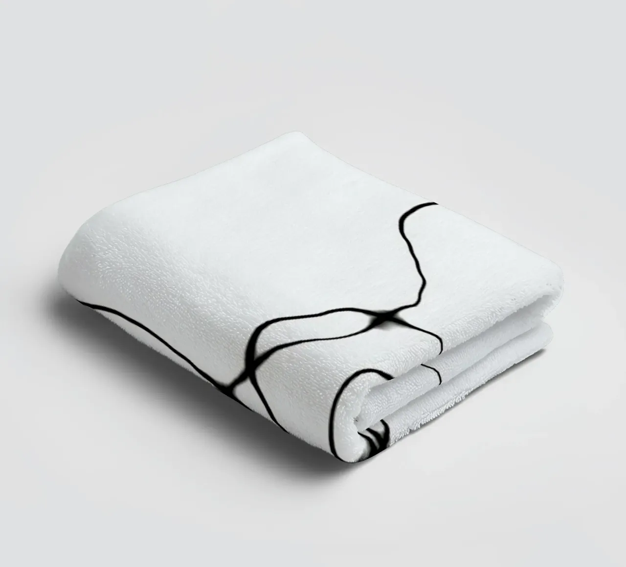 Washed Lines asciugamano da bagno da treechild