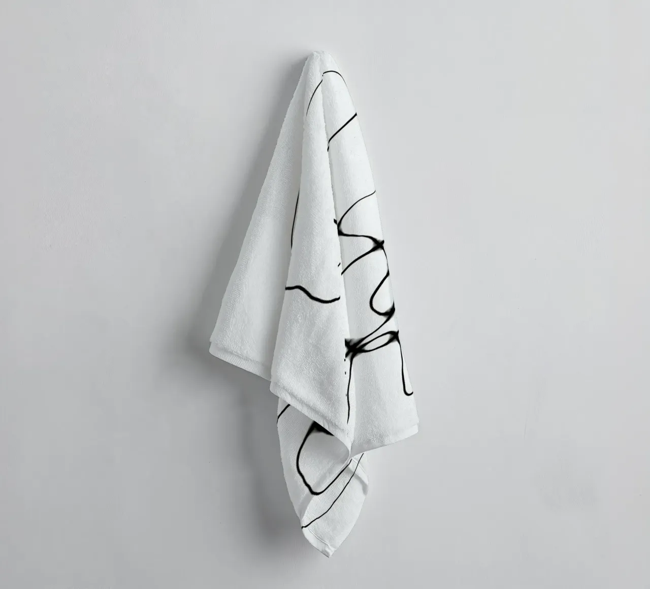 Washed Lines asciugamano da bagno da treechild