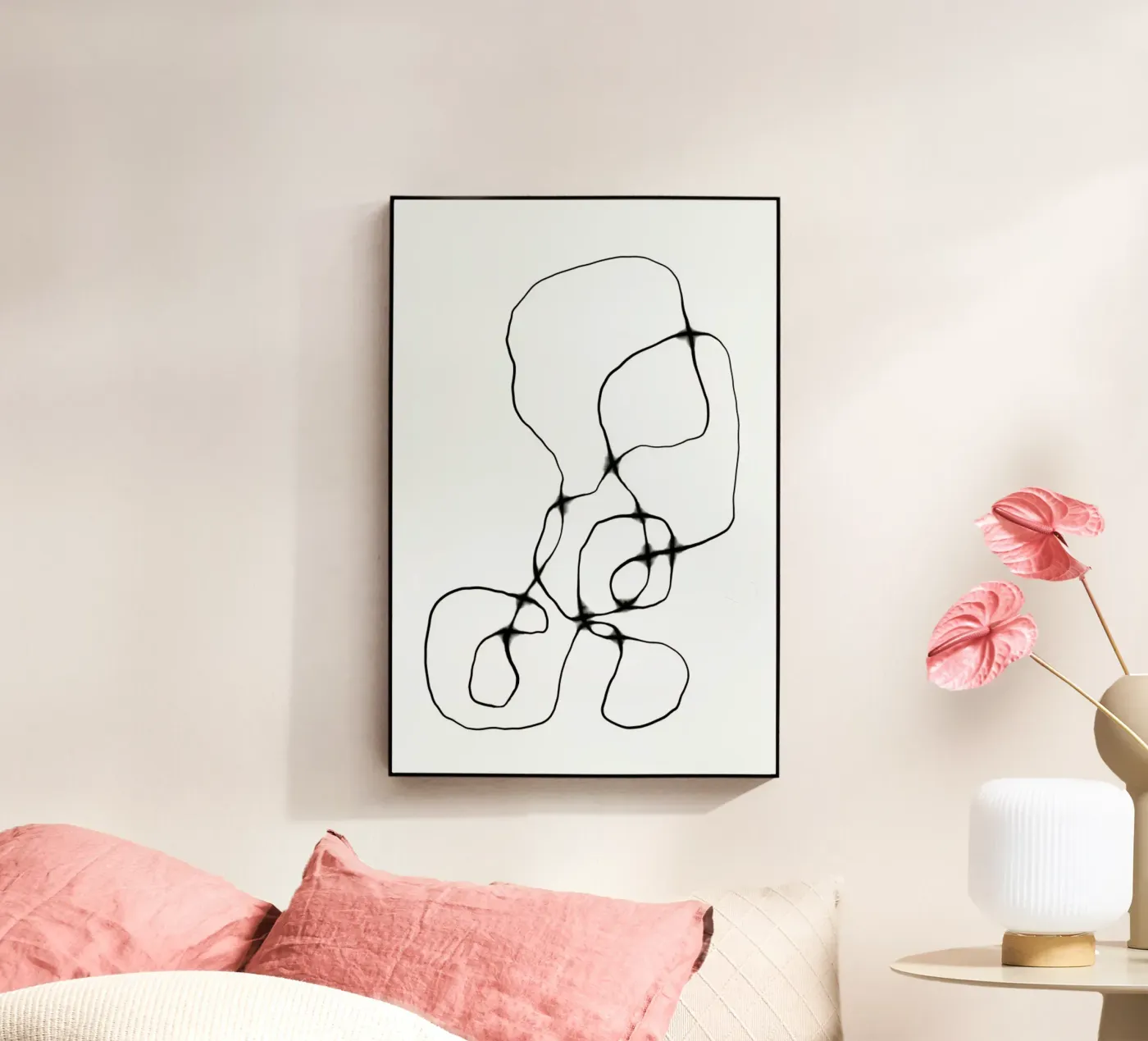 Washed Lines Acryl-Glas von treechild