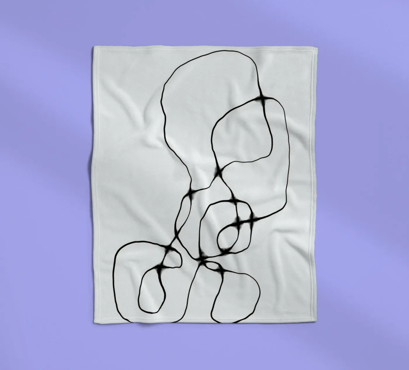 Washed Lines fleecedeken van treechild