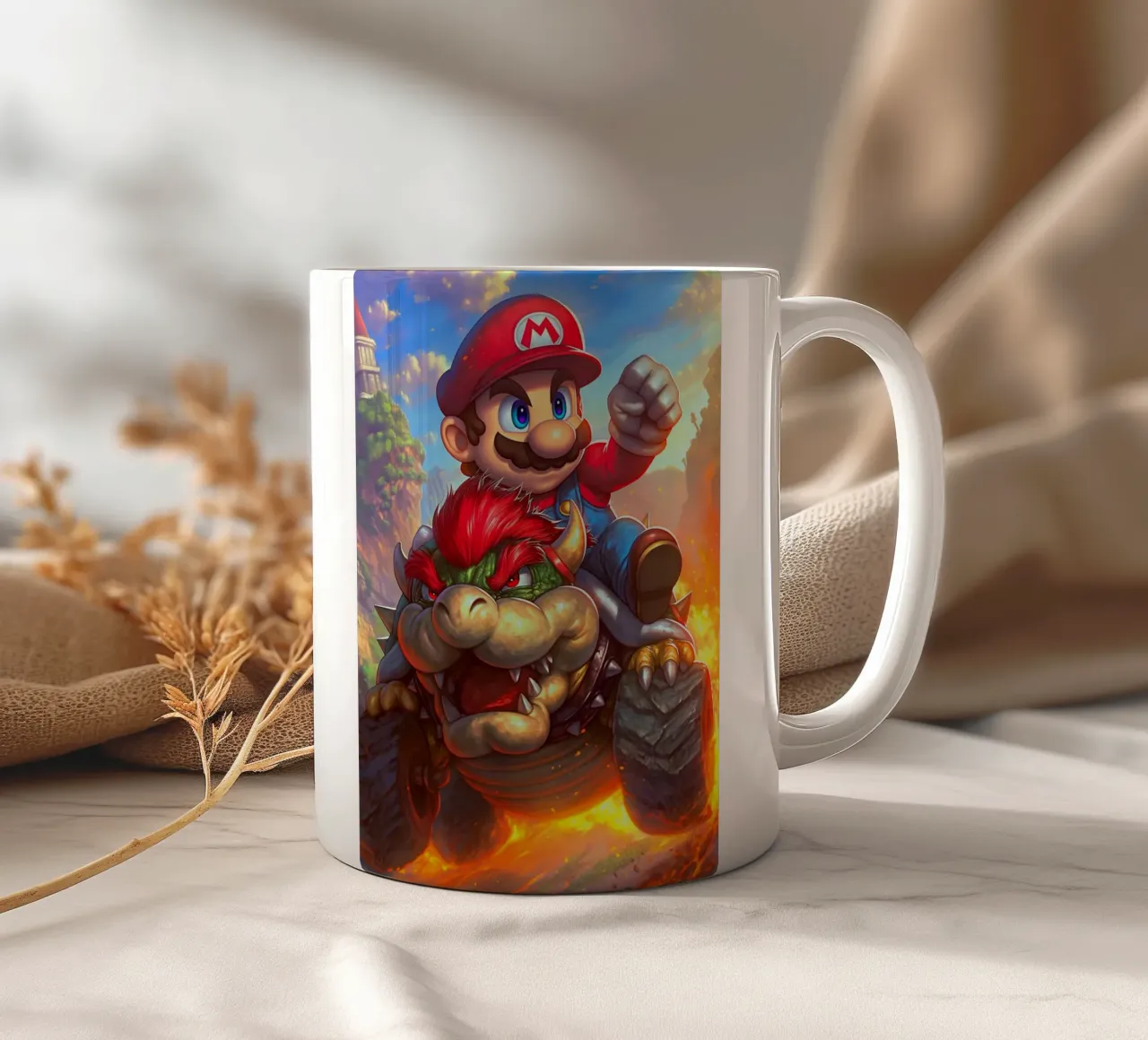 Super Mario tazza in ceramica da Fleur de Lys