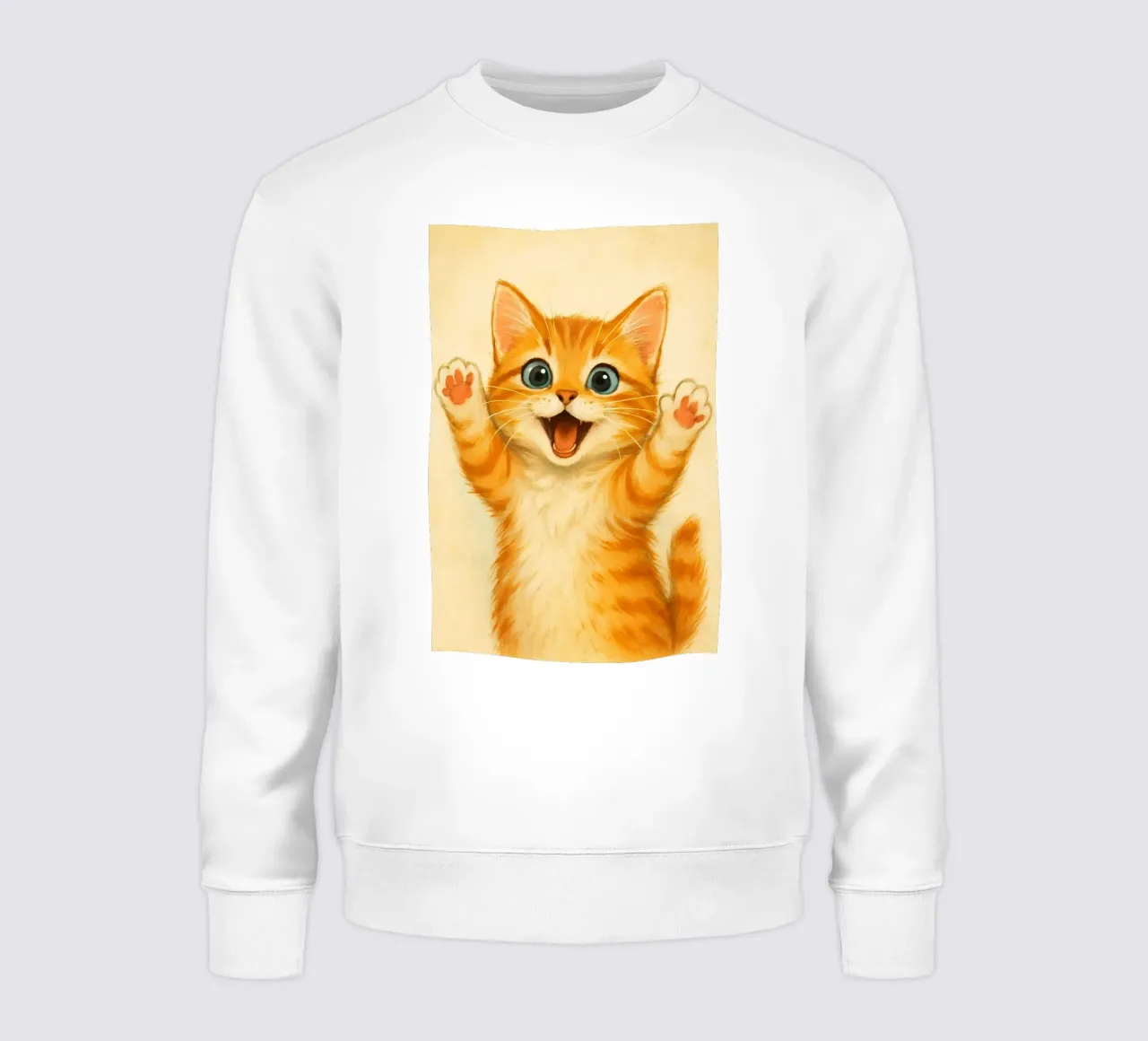 Gatto felice felpa da MakArena