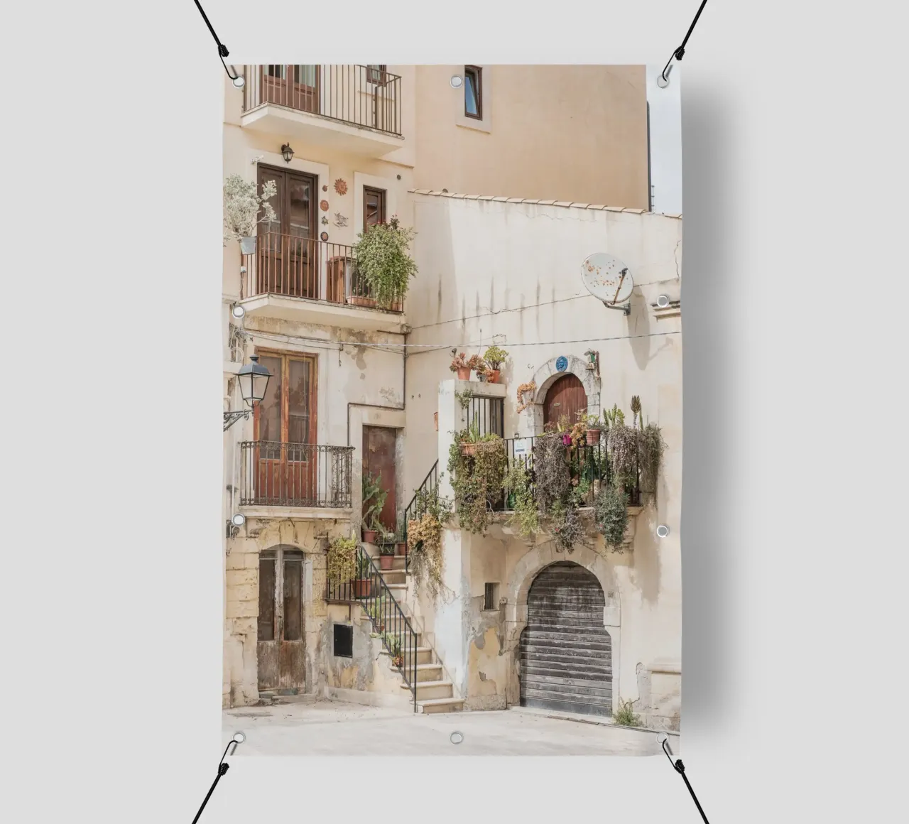 Sicilian architecture telo in pvc da photolovers
