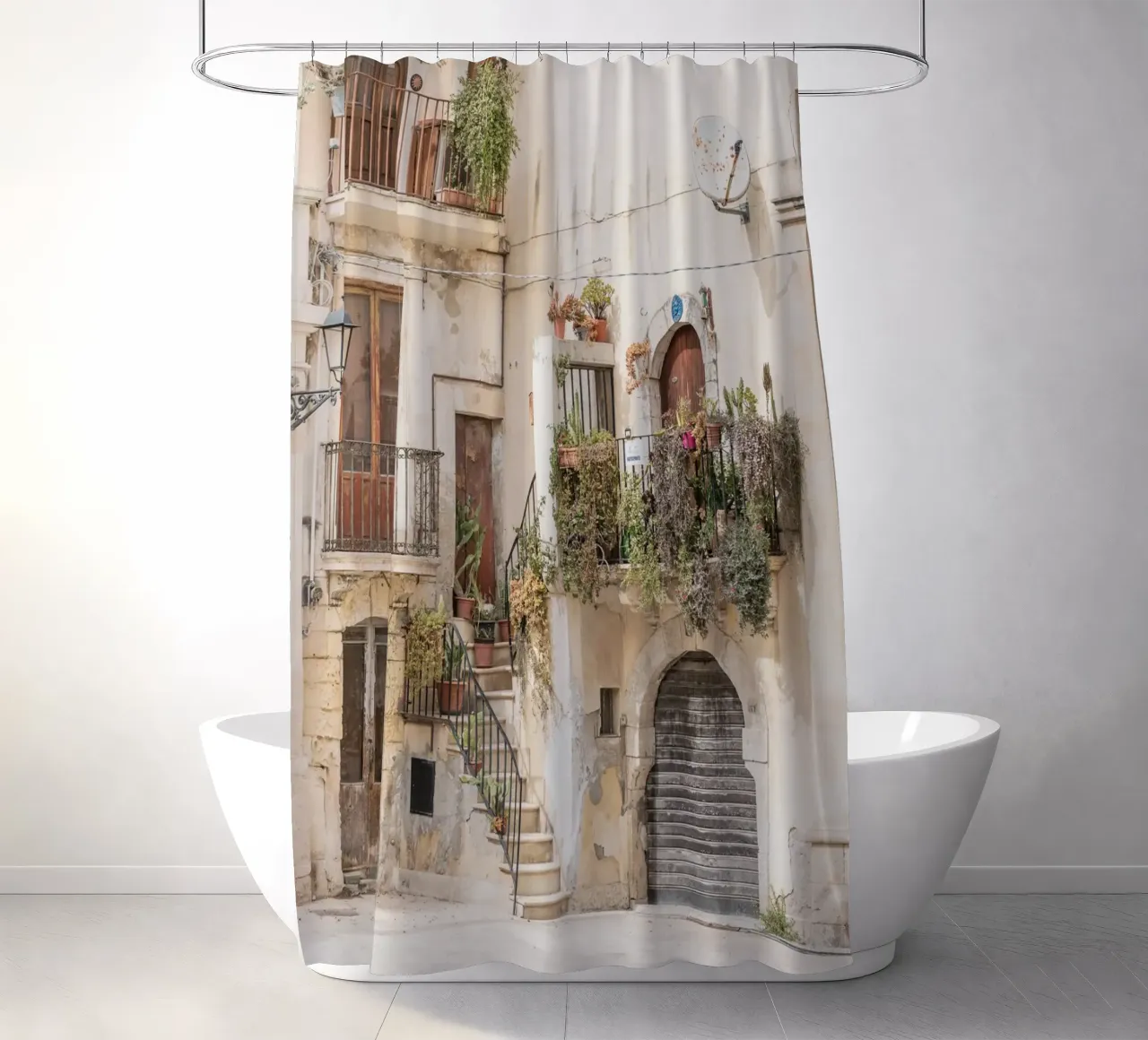 Sicilian architecture tenda da doccia da photolovers