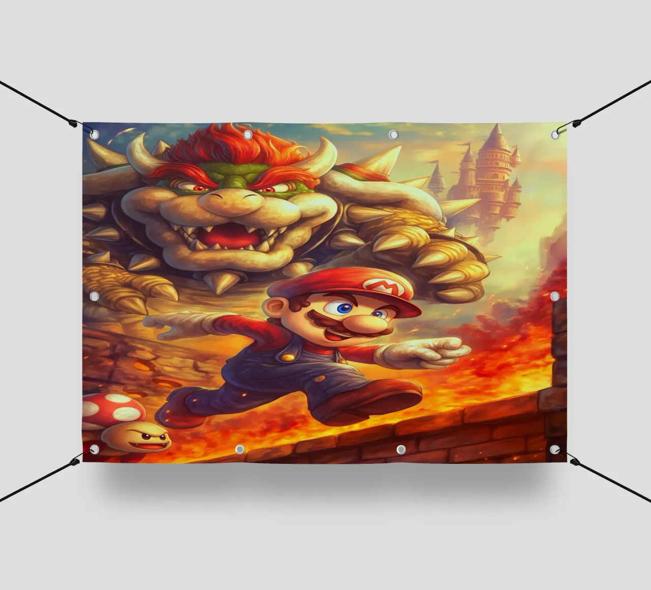 Super Mario telo in pvc da Fleur de Lys