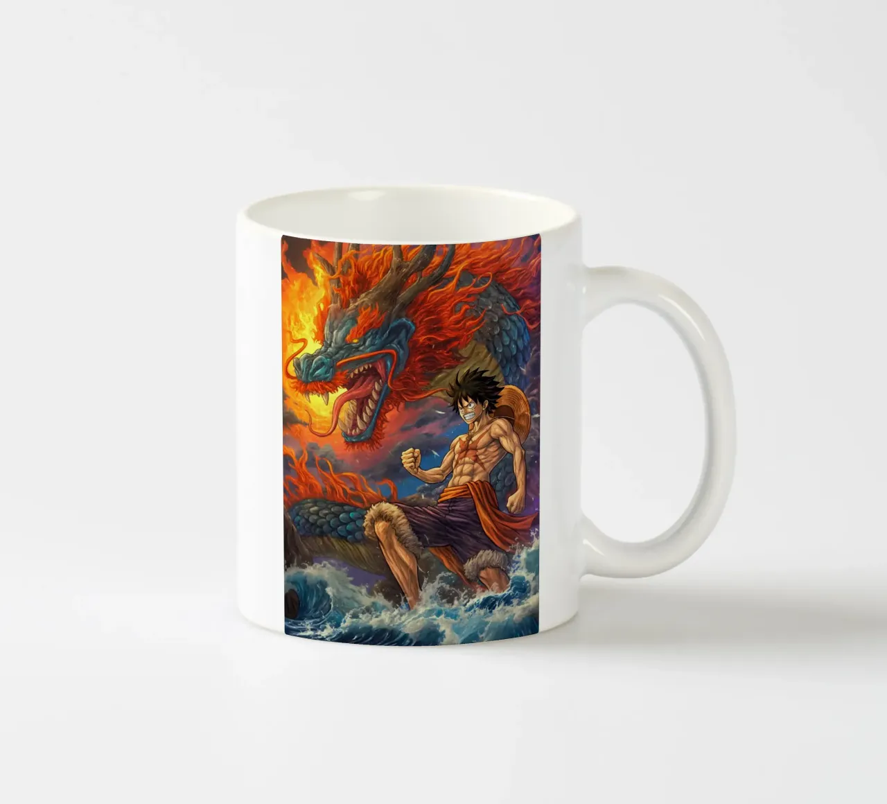 Un pezzo tazza in ceramica da Fleur de Lys