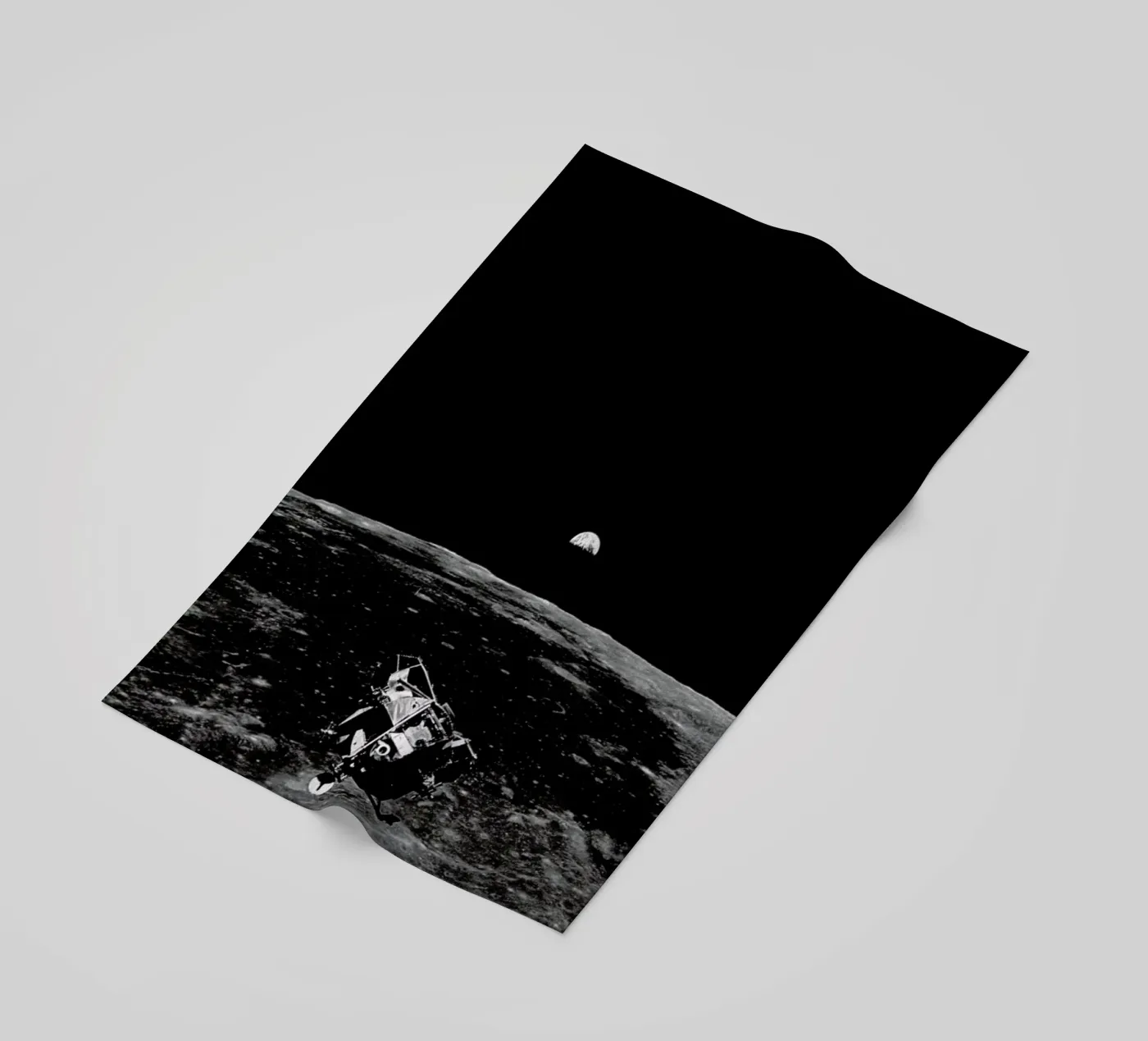 Ascent beach towel by Vintage by JUNIQE