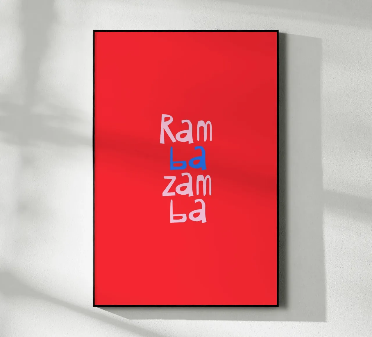 Rambazamba acrylic glass by fraeuleinvonfuchs