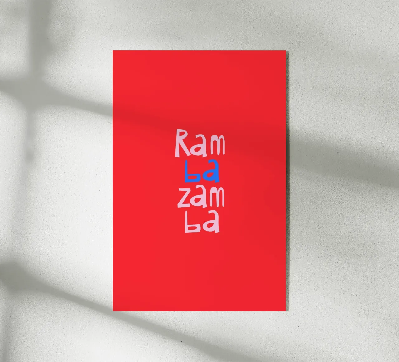 Rambazamba acrylic glass by fraeuleinvonfuchs