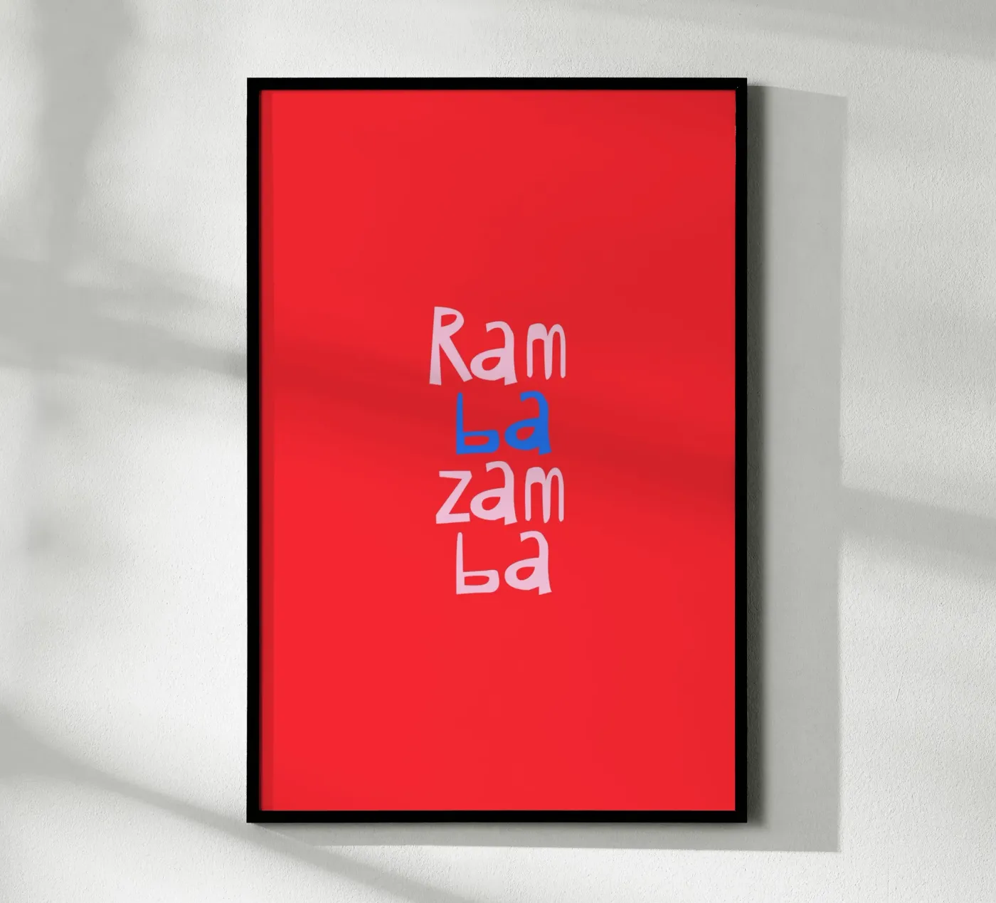 Rambazamba poster da fraeuleinvonfuchs