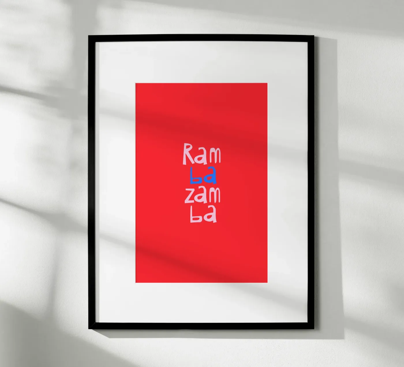 Rambazamba poster da fraeuleinvonfuchs