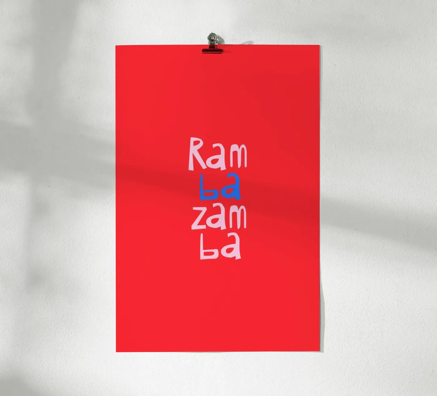 Rambazamba poster da fraeuleinvonfuchs